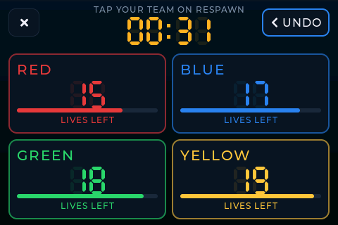 TACT Team Deathmatch respawn tickets per team